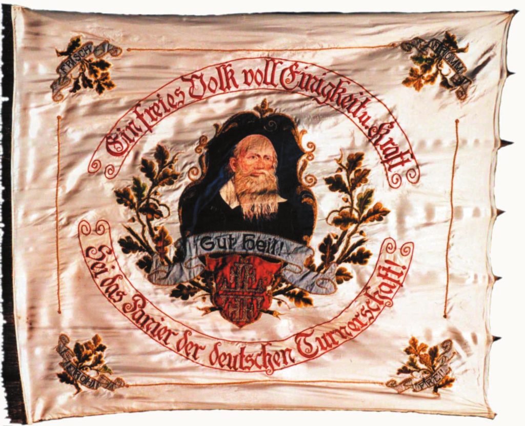 Die Vereinsfahne: Rückseite