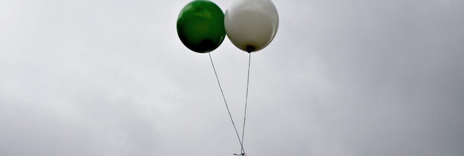 Luftballons am Silobrand 2024