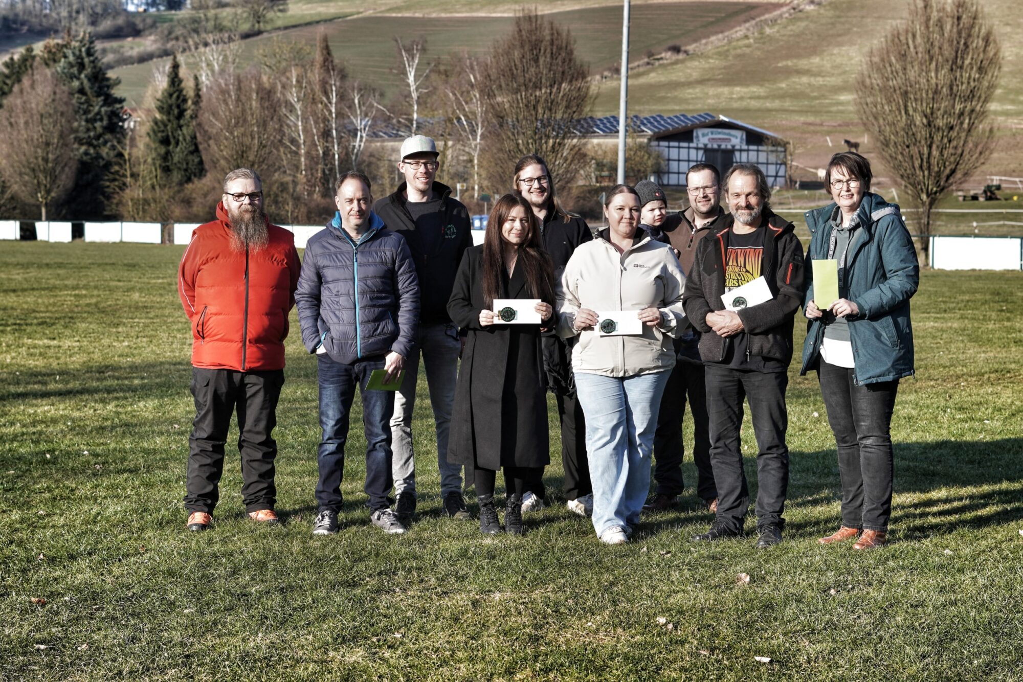 Siegerehrung Rennen bis die Silos brennen III